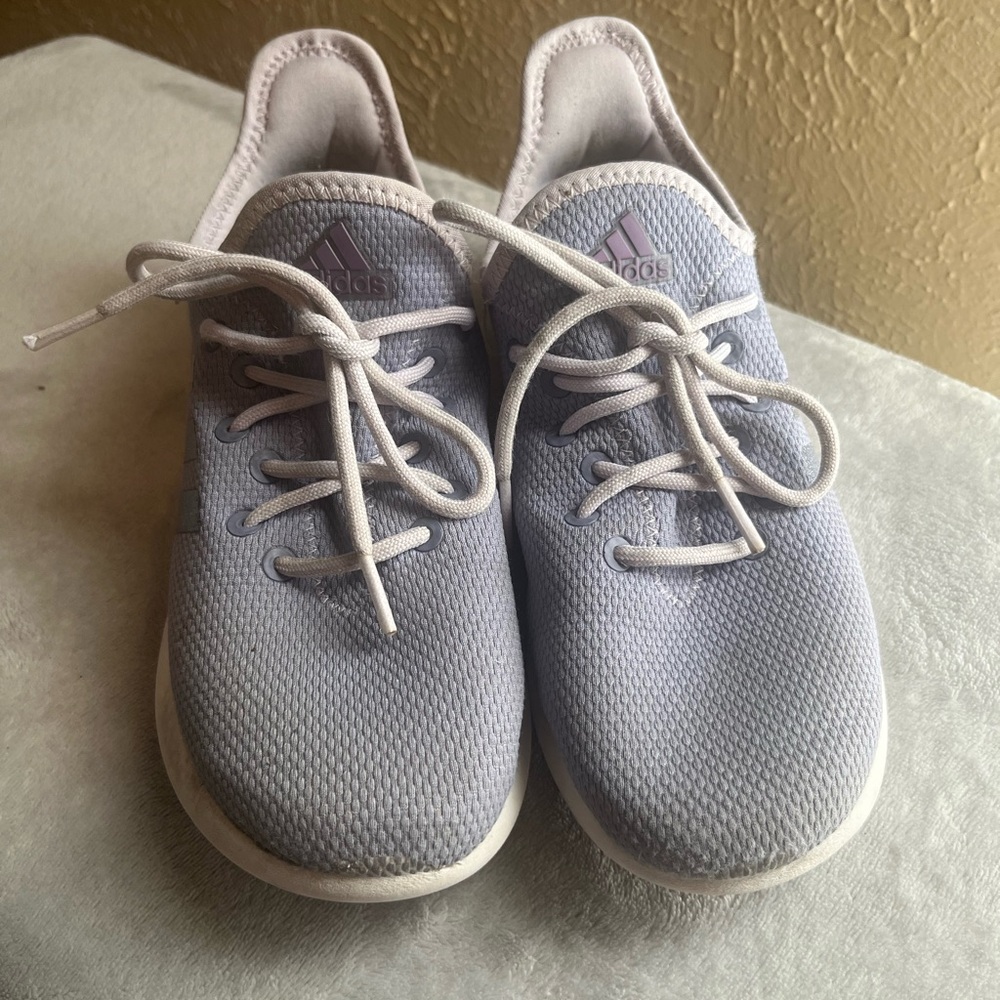 Adidas Lavender Athletic Shoes